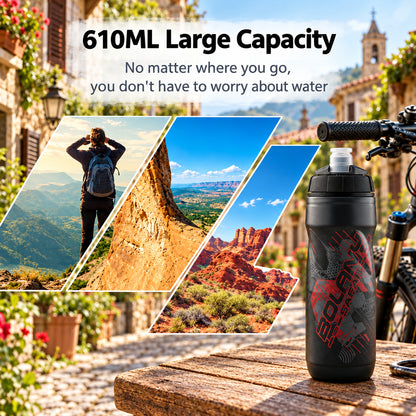 Double Layers Bicycle Water Bottles