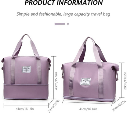 حقائب سفر مقاومة للماء تُحمل على الكتف