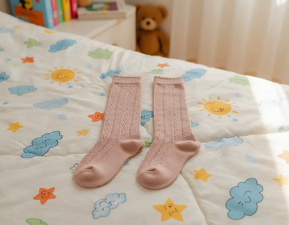 Hollow Mesh Comfortable High Socks