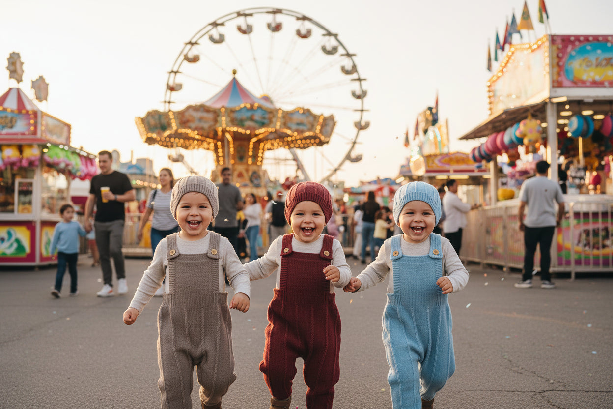 Soft and Comfortable Rompers + Hats