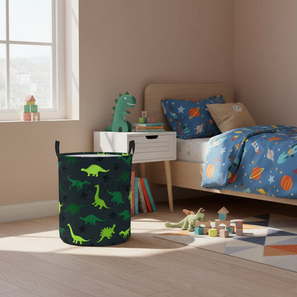 Cartoon Dinosaurs Laundry Large Capacity Baskets