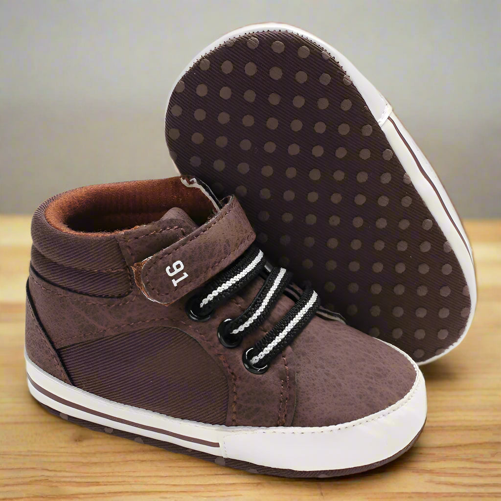 Babies First Walkers Brown Shoes
