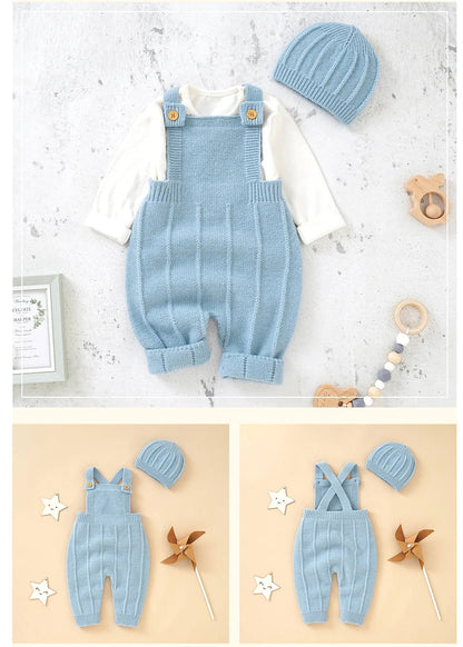 Soft and Comfortable Rompers + Hats