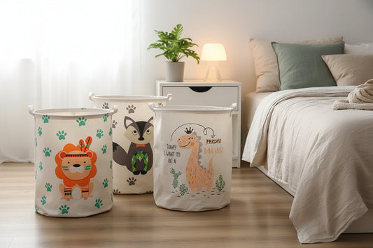 Animals Large Capacity Laundry Baskets