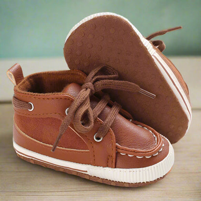 Babies First Walkers Brown Shoes