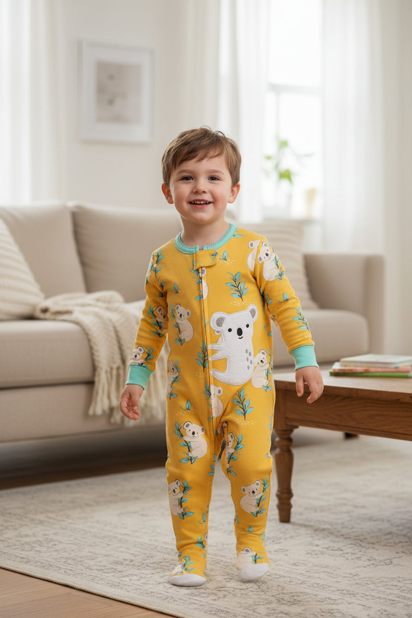 Cute Cotton Long Sleeve Rompers