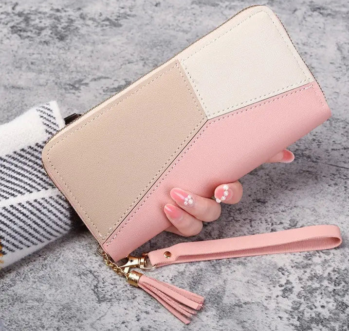 Paneled Pattern Wallets