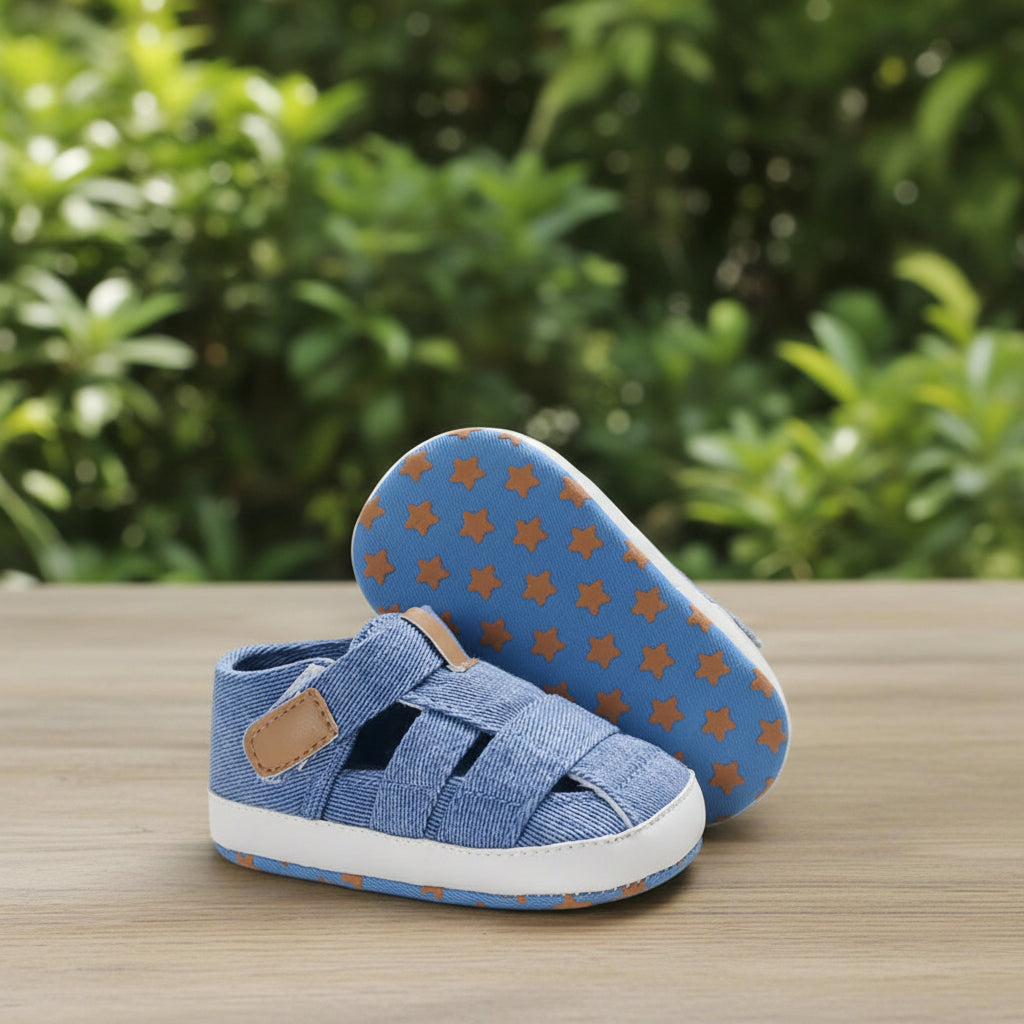 Breathable T-Tied First Walkers Sandals