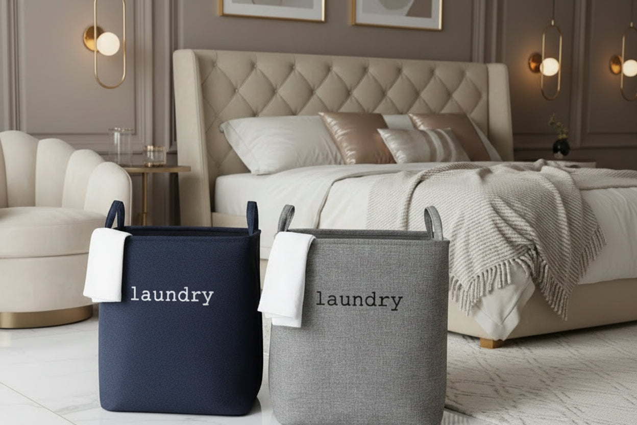 Jute Luxury Large Capacity Laundry Baskets