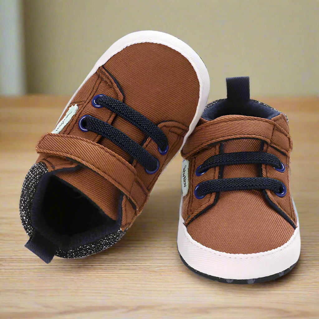Babies First Walkers Brown Shoes