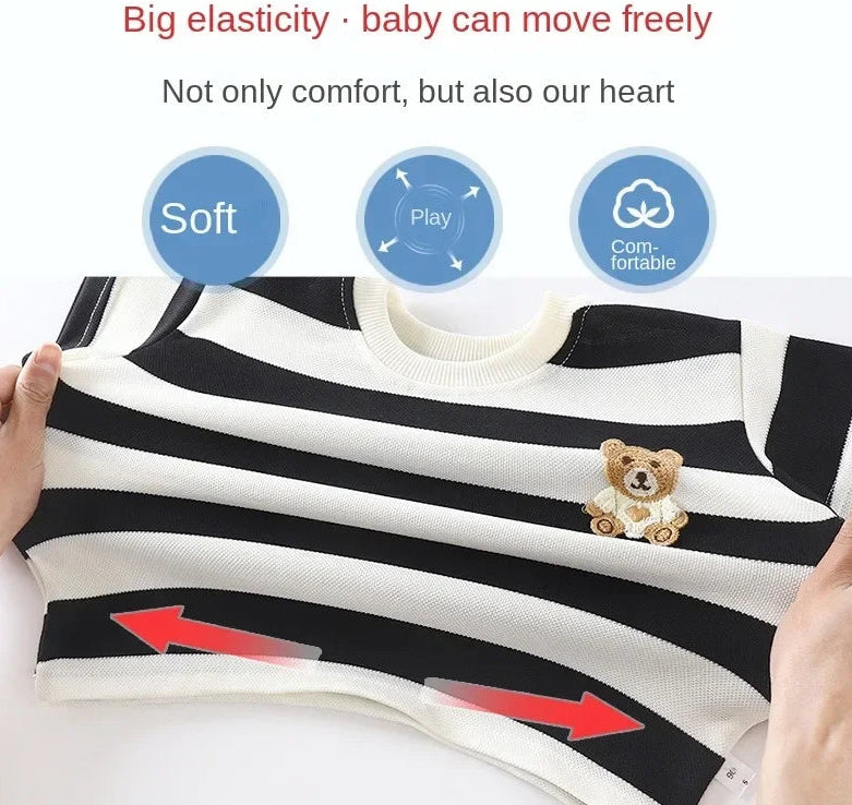 Bear T-Shirt + Short For Babies