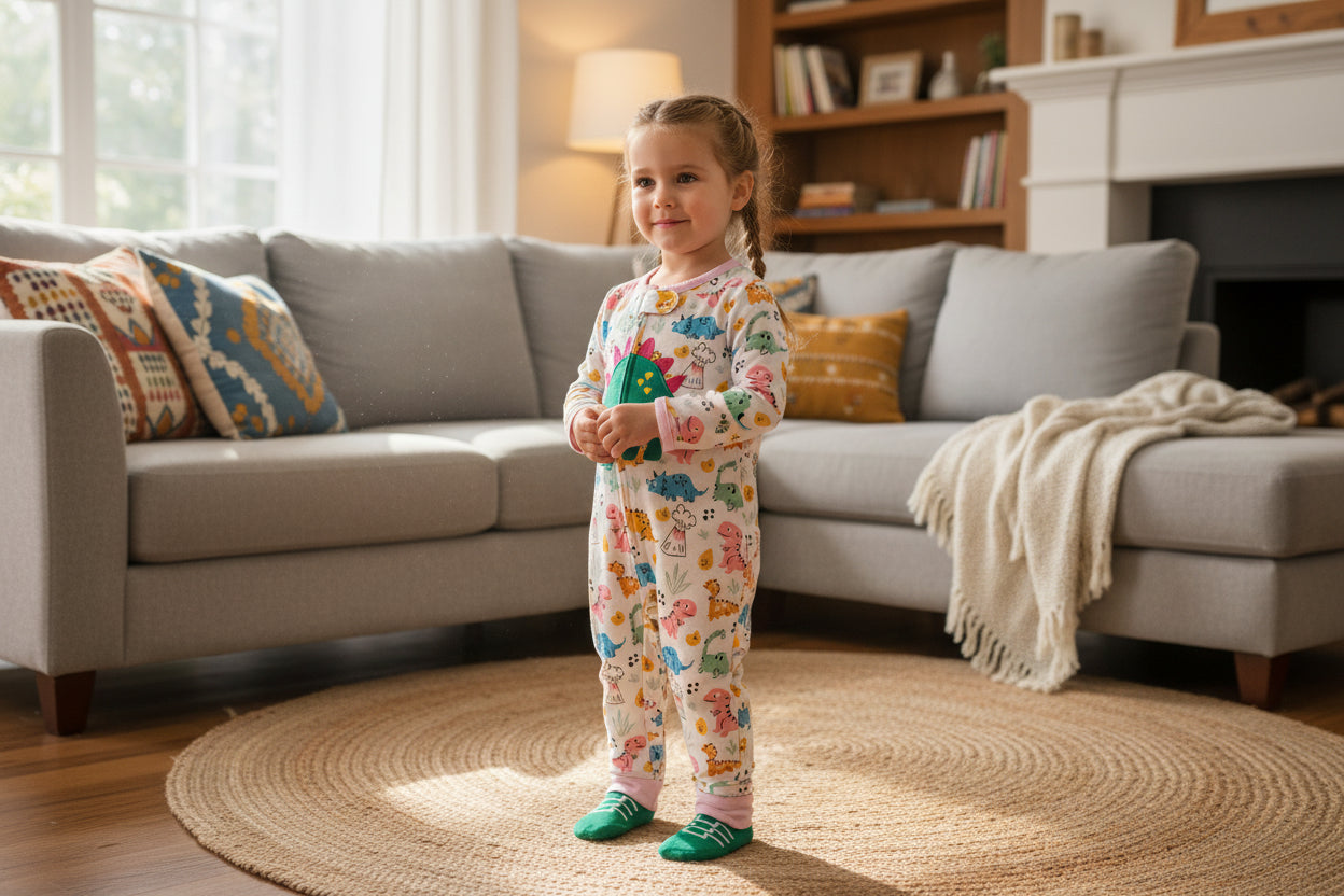 Cute Cotton Long Sleeve Rompers