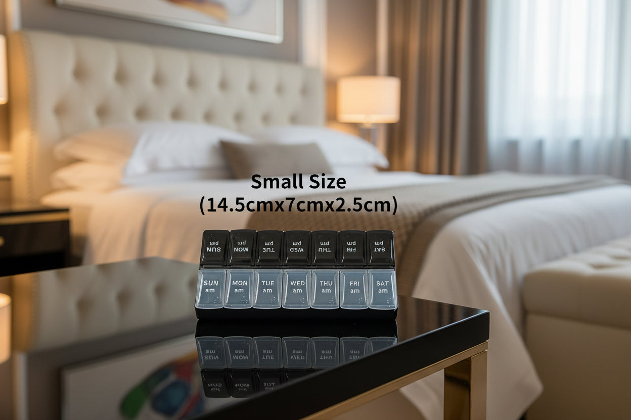 Small/Big 7 Days Portable Pill Organizers