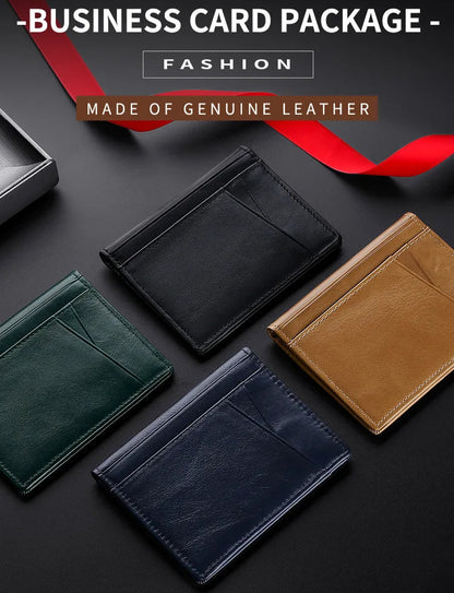 Super Slim Genuine Leather Wallets