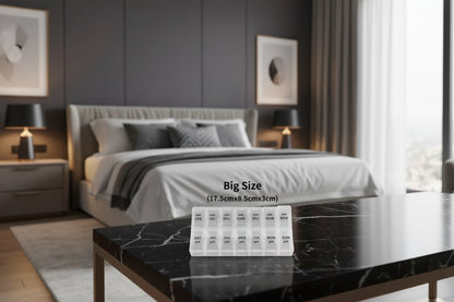 Small/Big 7 Days Portable Pill Organizers