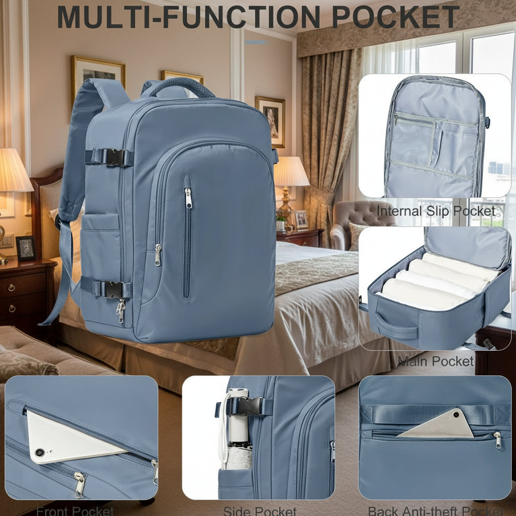 Large Capacity Soft Handle Travel Bags