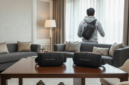 Fashionable Cross Body Bags With USB Charging