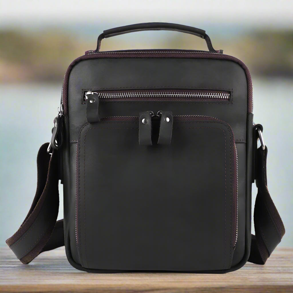 حقائب كروس بودي جلدية كاجوال