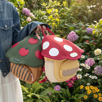 Kids Backpack Mushroom / Apple
