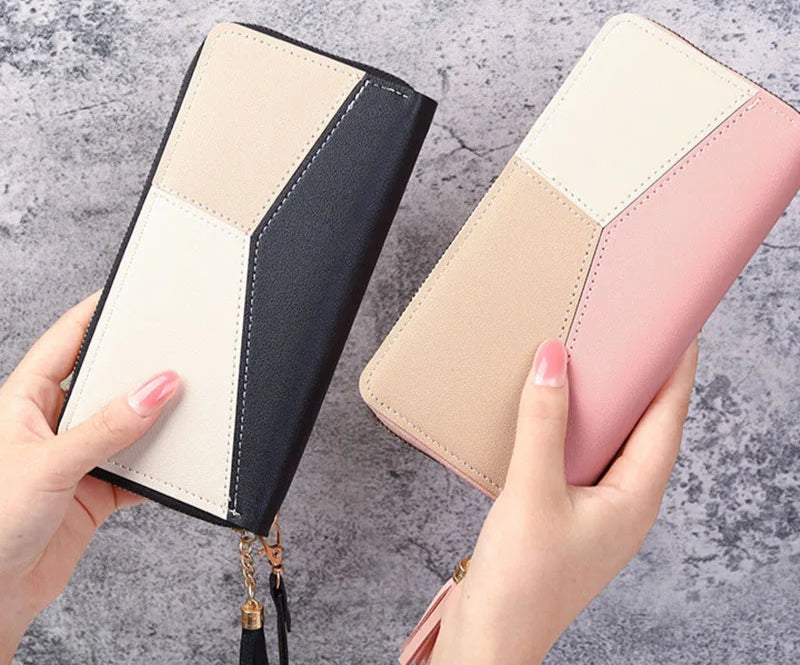 Paneled Pattern Wallets