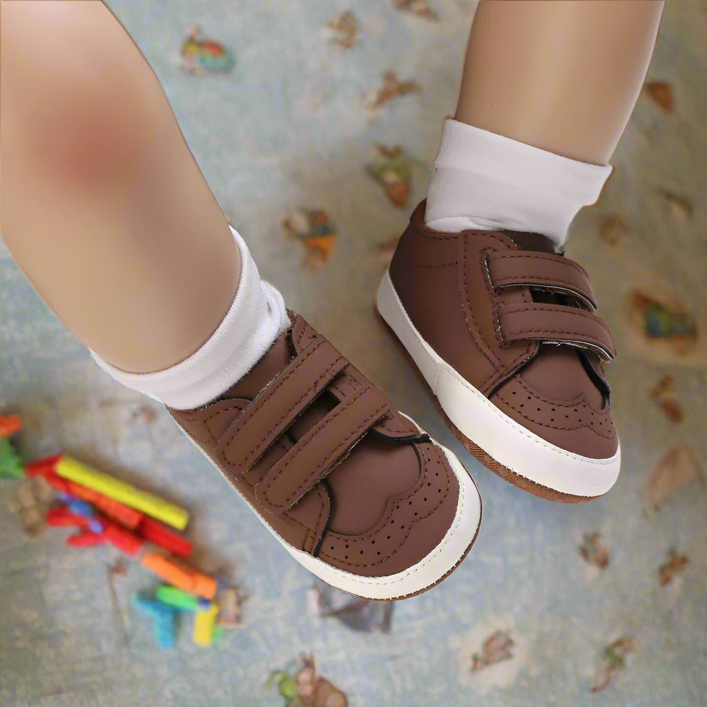 Babies First Walkers Brown Shoes