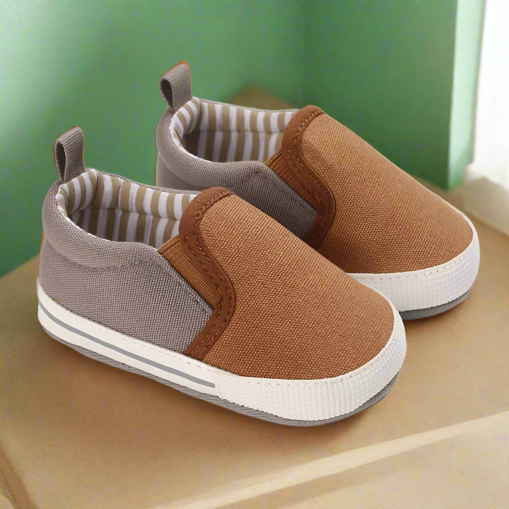 Babies First Walkers Brown Shoes