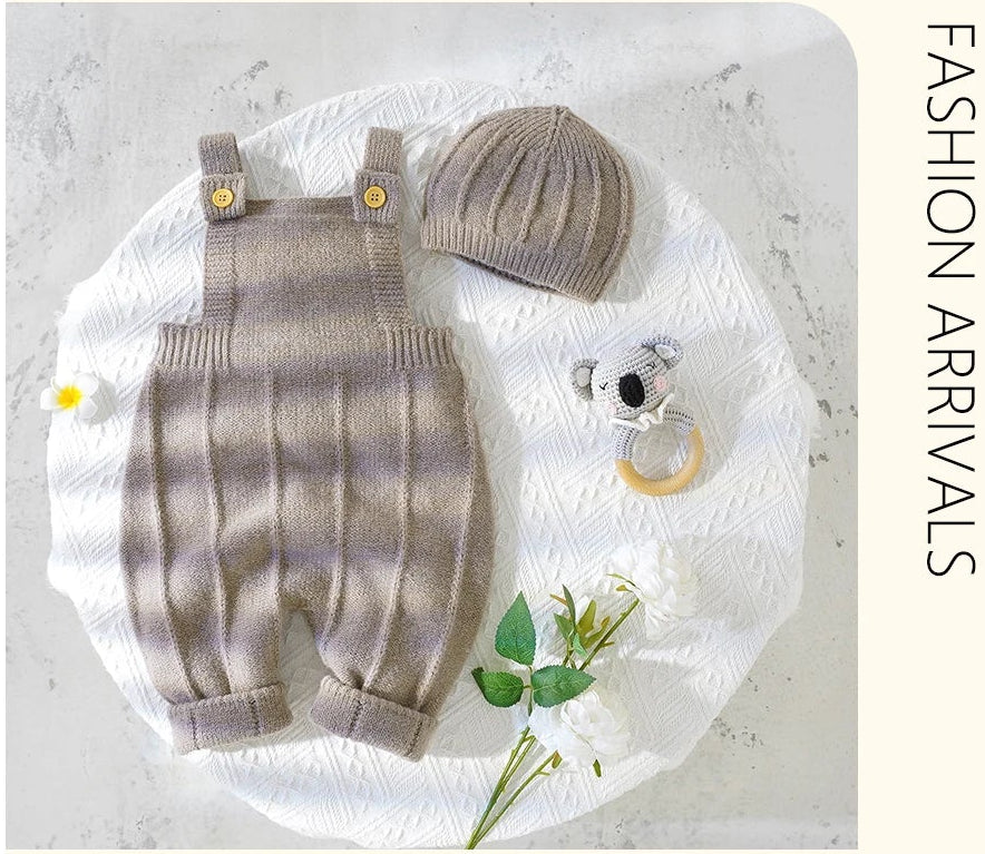 Soft and Comfortable Rompers + Hats