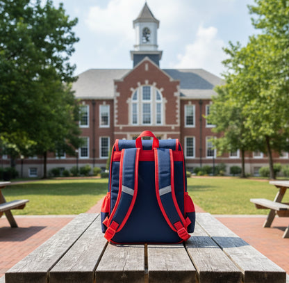Racer 3D Cars Lightweight Backpacks Bags