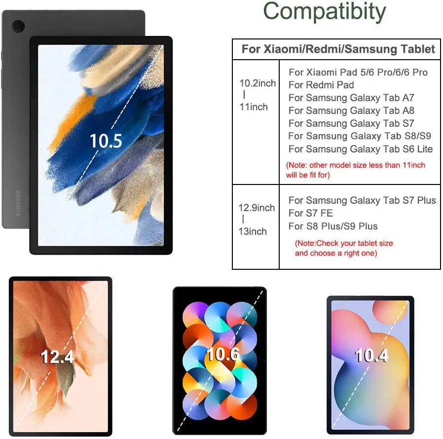 حقائب تابلت أنيقة مقاومة للماء
