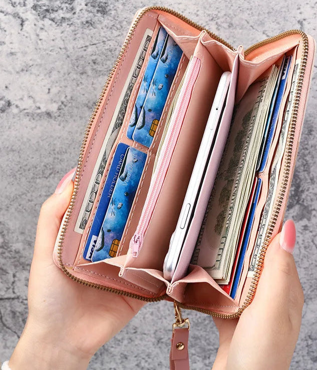 Paneled Pattern Wallets