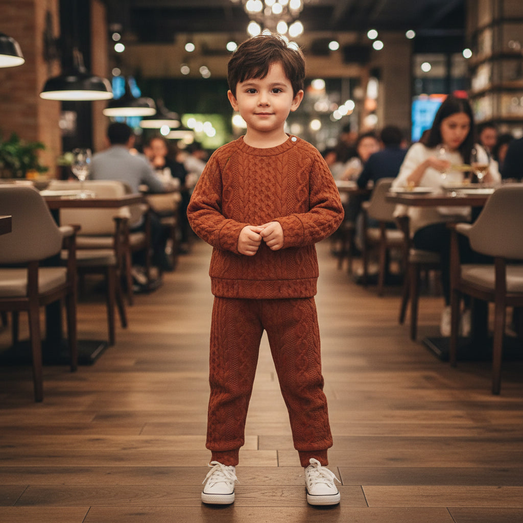 Ensembles bébé : sweat-shirts à manches longues + pantalons