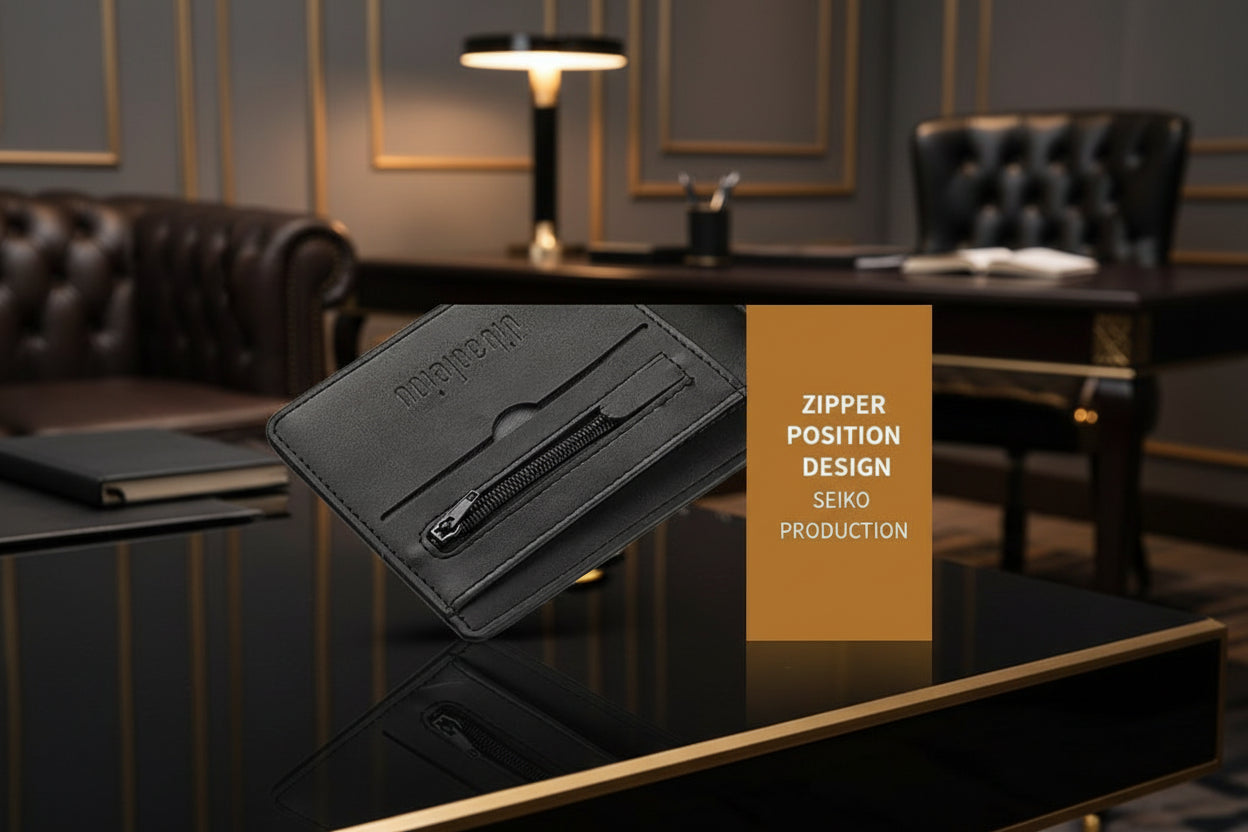 Simple Soft Leather Lightweight Wallets