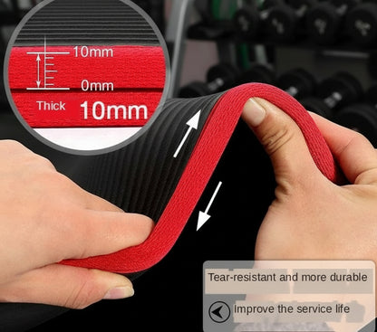 Fitness Tasteless Pilates Workout Gym Mats with Bandage