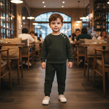 Ensembles bébé : sweat-shirts à manches longues + pantalons