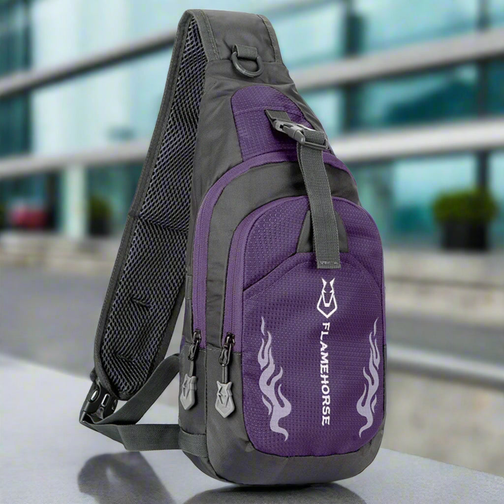 حقائب كروس خفيفة الوزن بتصميم اللهب