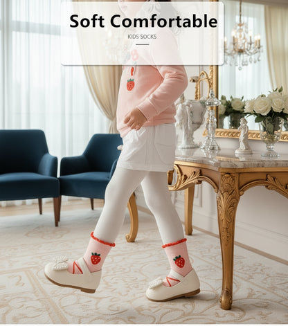 Lot de 5 paires de chaussettes mi-montantes douces et confortables