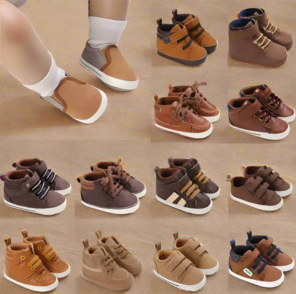 Babies First Walkers Brown Shoes