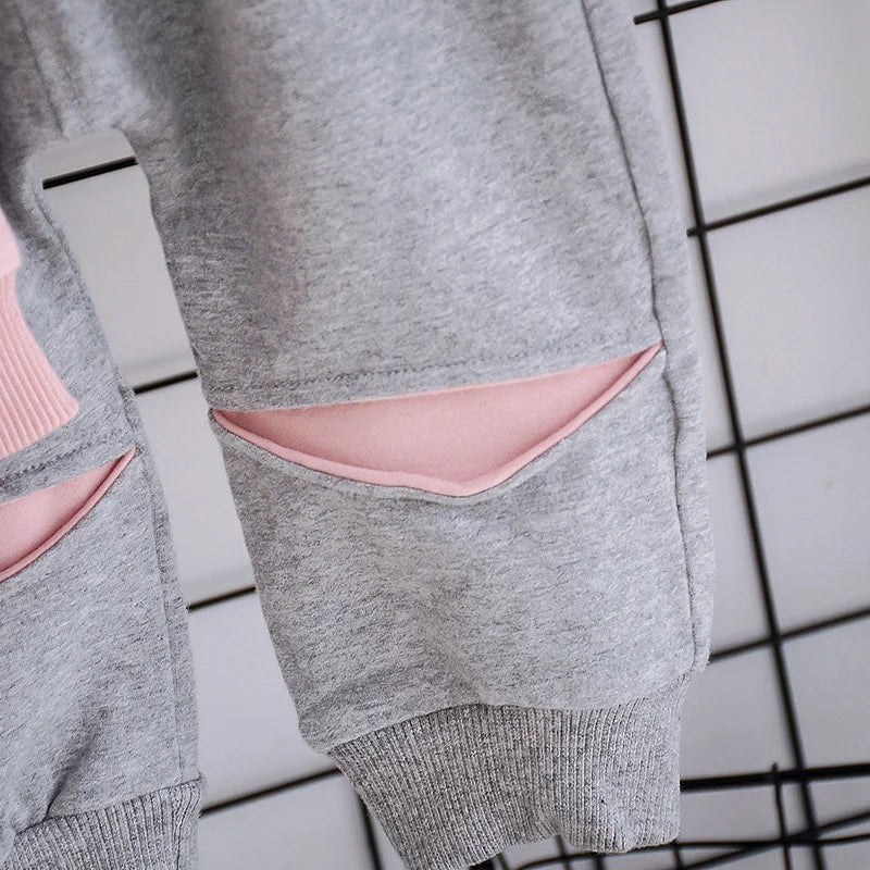 Autumn/Spring Kids Girl Sweatshirts and Pants