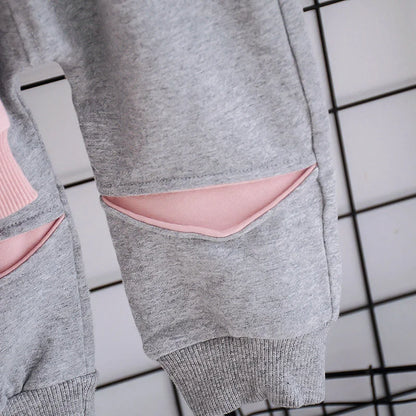 Autumn/Spring Kids Girl Sweatshirts and Pants