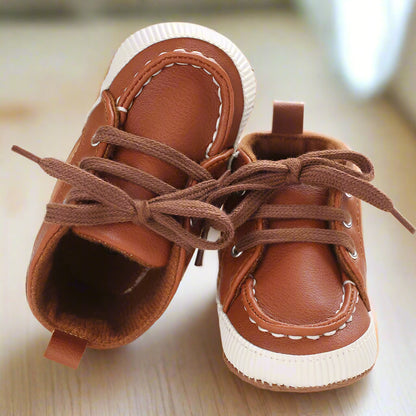 Babies First Walkers Brown Shoes