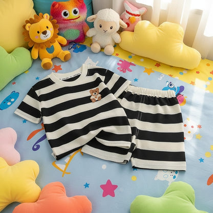 Bear T-Shirt + Short For Babies