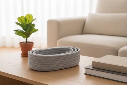 Rope Woven Organize Storage Baskets