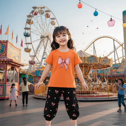 Girl Cute Fashionable Sweatshirts + Pants