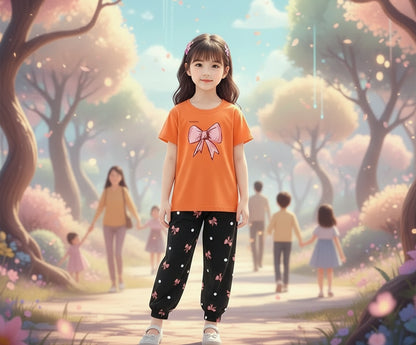 Girl Cute Fashionable Sweatshirts + Pants