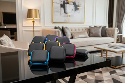 Portable Shockproof Headphone Cases Earphone Bags