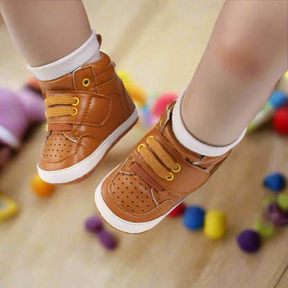 Babies First Walkers Brown Shoes