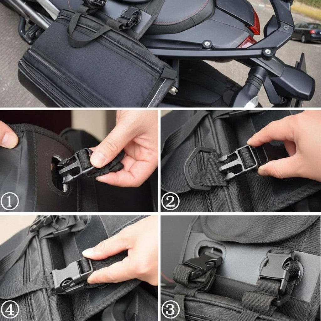 Sacoches de selle étanches de haute qualité pour moto