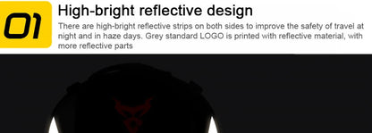 Waterproof Durable Seat Back Bags For Motorcycle