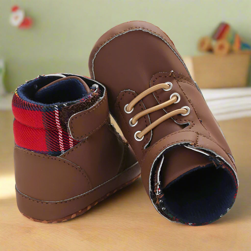Babies First Walkers Brown Shoes