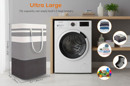 75L Durable Laundry Baskets With Handles